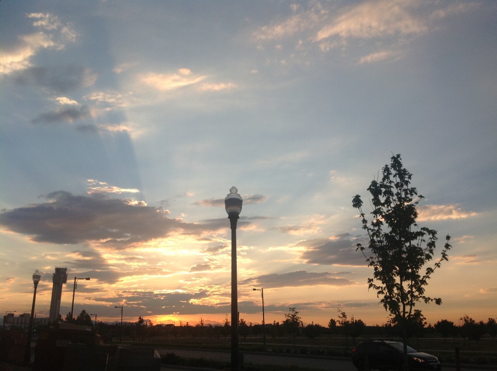 sunset image